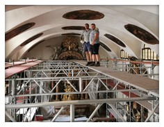 #sacellumkapelle #salzburg #salzburgeraltstadt #geruestbauprofi #geruestplateau #gittertraeger #restaurierungsarbeiten #geruestbau #josalzburg